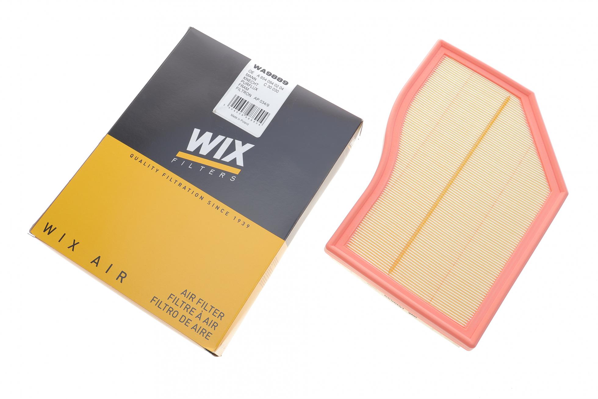 WA9889 WIX FILTERS
